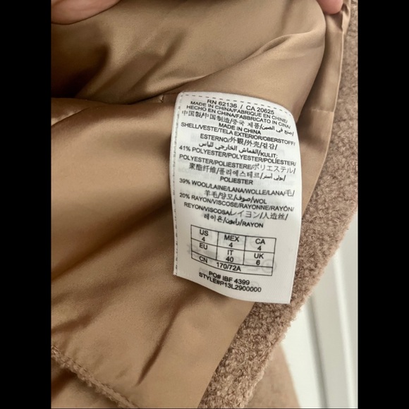 Guess by MARCIANO Wool-Blend Cropped Jacket - Picture 6 of 9